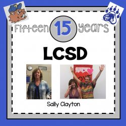 Sally Clayton years of service